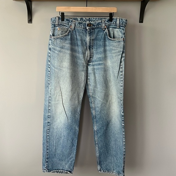 Levi's Other - Levi’s Vintage 1989 Orange Tab 505 Jeans 38x30